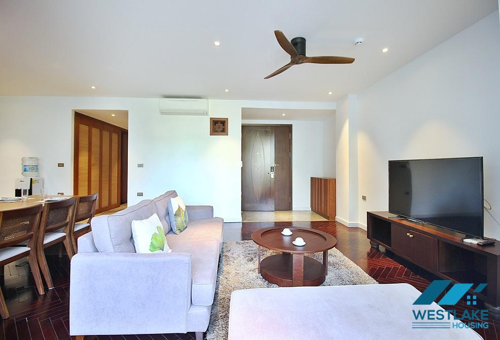 Good quality 3 bedrooms apartment for rent in the heart of To Ngoc Van area, Tay Ho, Ha Noi