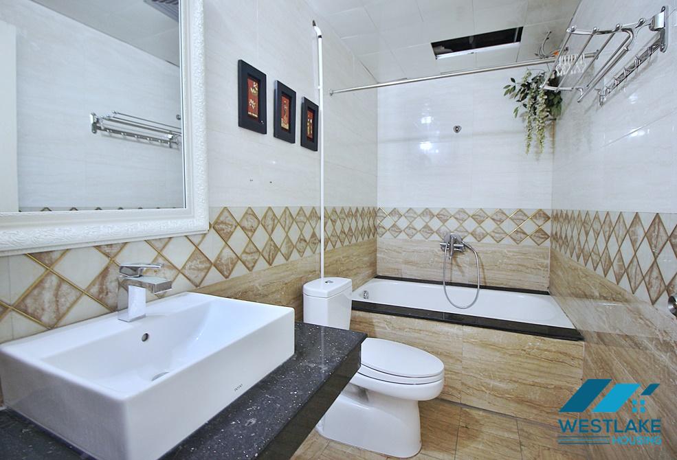 A renovated 2 bedroom apartment with lake view for rent in Tay Ho, Ha Noi