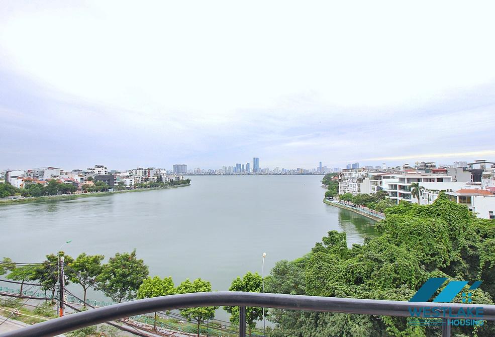 A renovated 2 bedroom apartment with lake view for rent in Tay Ho, Ha Noi