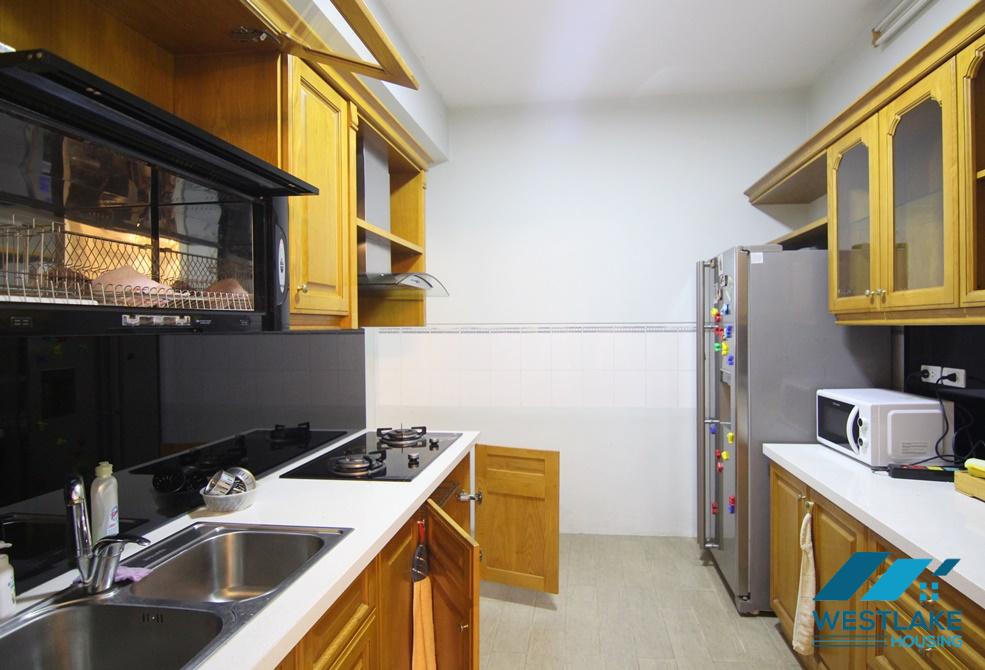 Spacious fully furnished apartment in Ciputra, Tay Ho ward, Hanoi