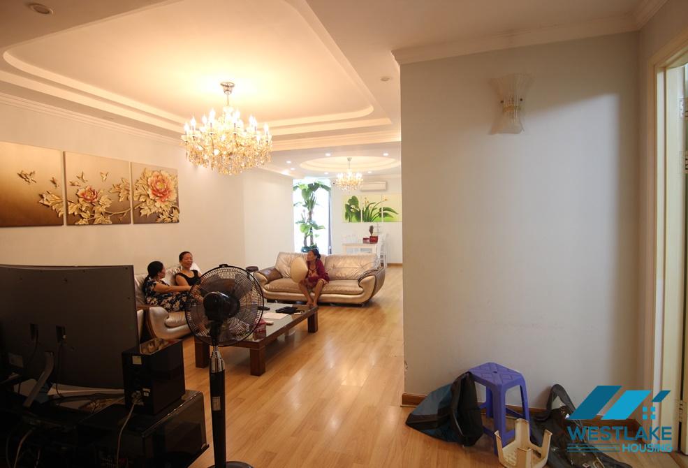 Spacious fully furnished apartment in Ciputra, Tay Ho ward, Hanoi