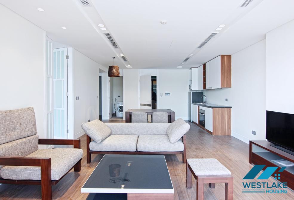 Nice 02-bedroom apartment with lake view in Vu Mien, Tay Ho, Ha Noi for rent