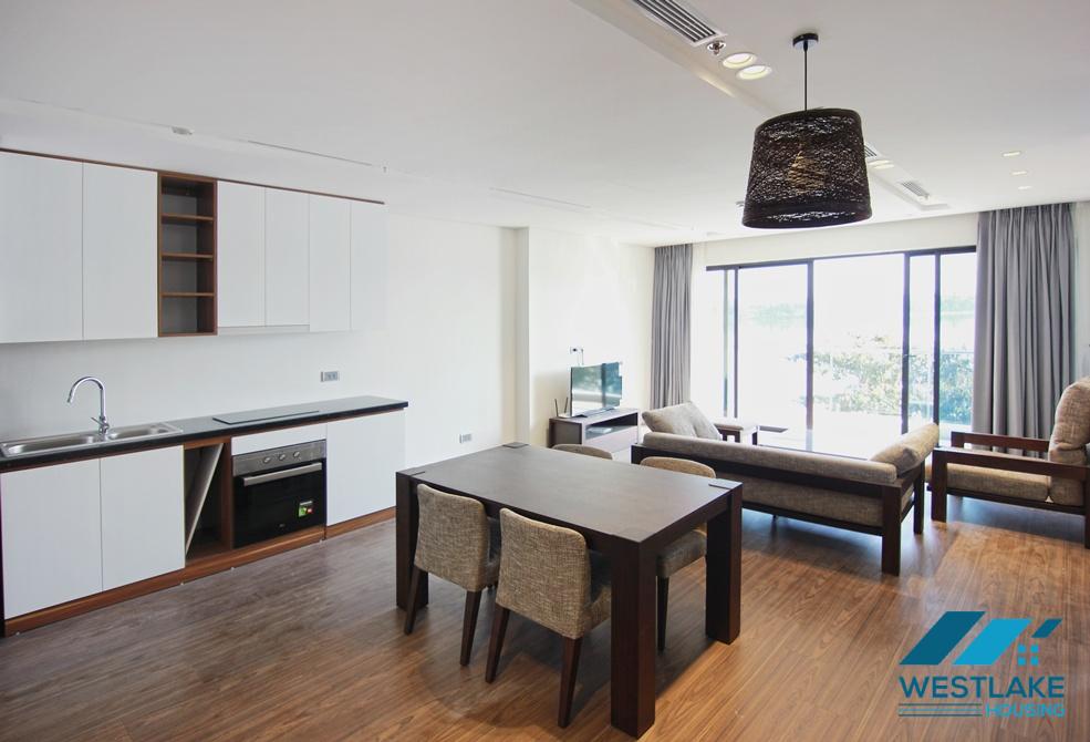 Nice 02-bedroom apartment with lake view in Vu Mien, Tay Ho, Ha Noi for rent