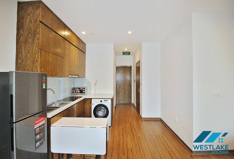 Beautiful lake new 1 bedroom apartment for rent in Tu Hoa area, Tay Ho, Ha Noi