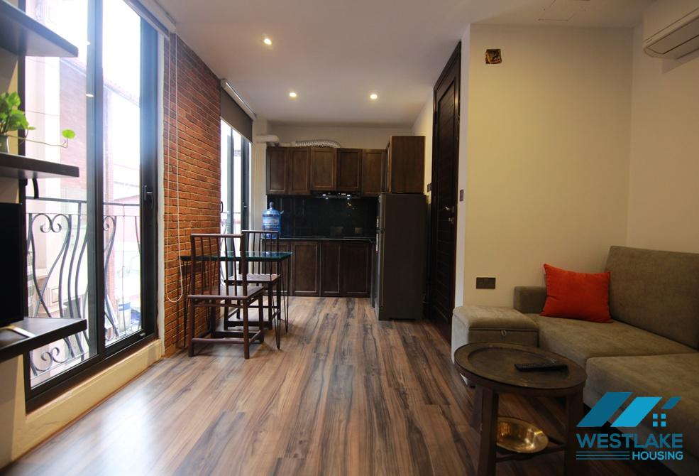 Stylish studio apartment for rent in Tay Ho with good natural light 