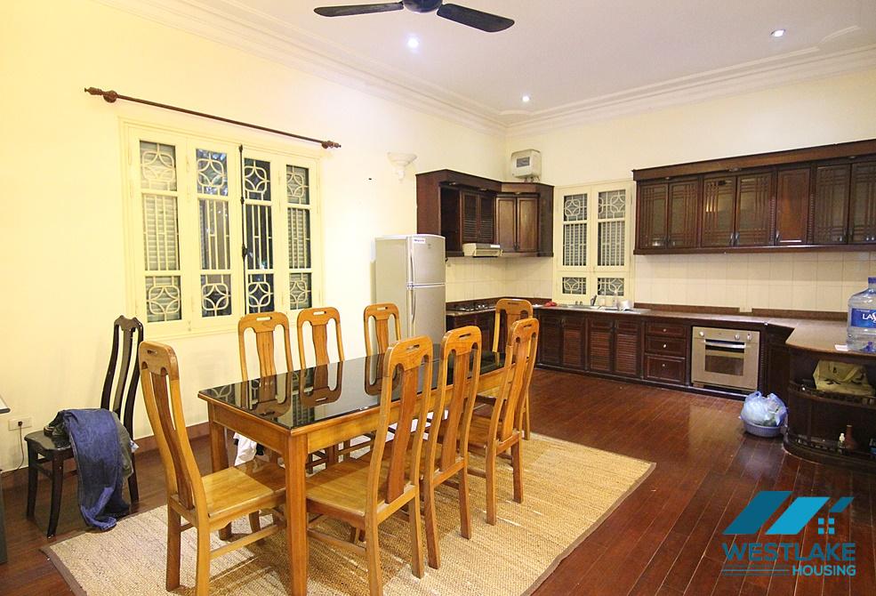 A spacious house with garden for rent in Nghi Tam, Tay Ho