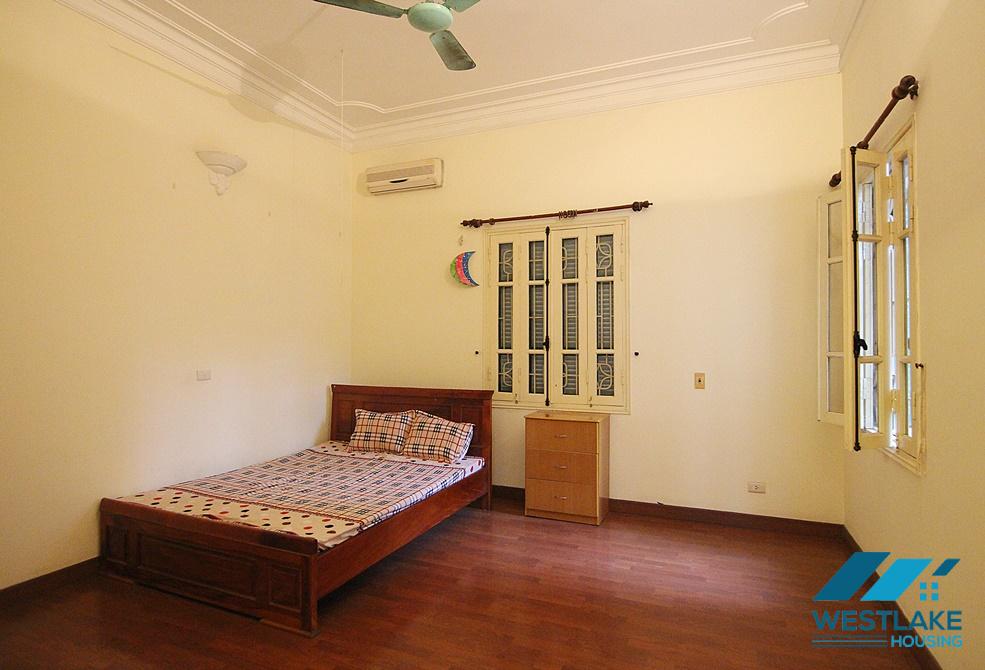 A spacious house with garden for rent in Nghi Tam, Tay Ho