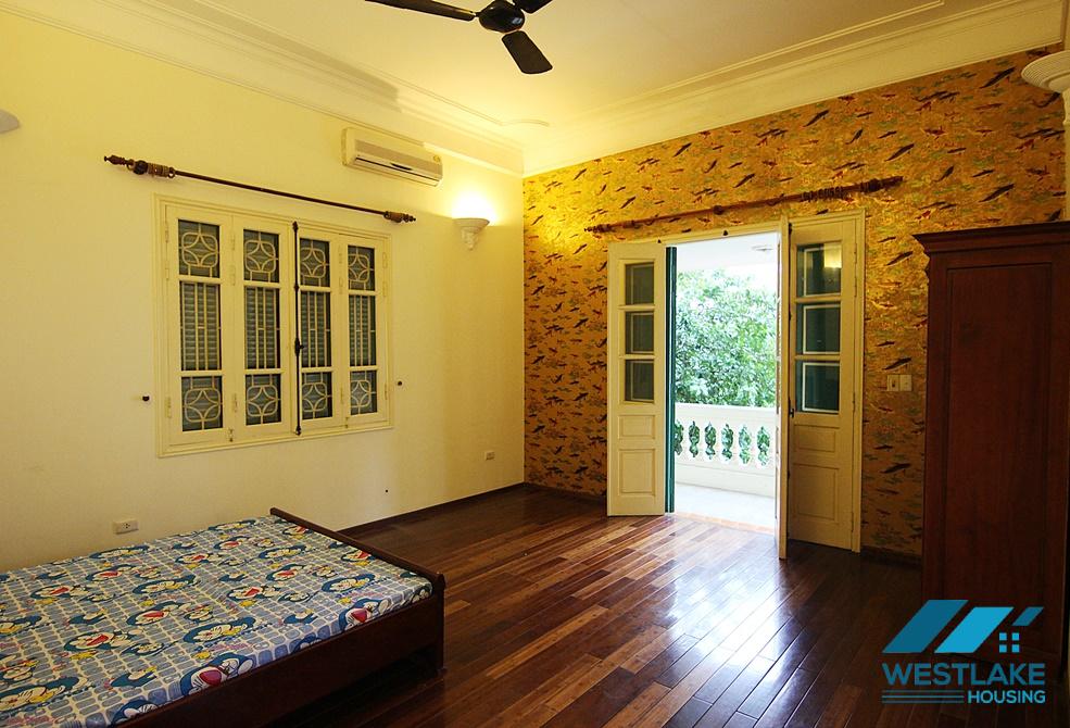 A spacious house with garden for rent in Nghi Tam, Tay Ho