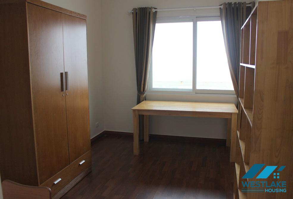 Four bedrooms apartment for rent in E building, Ciputra, Tay Ho ward, Hanoi