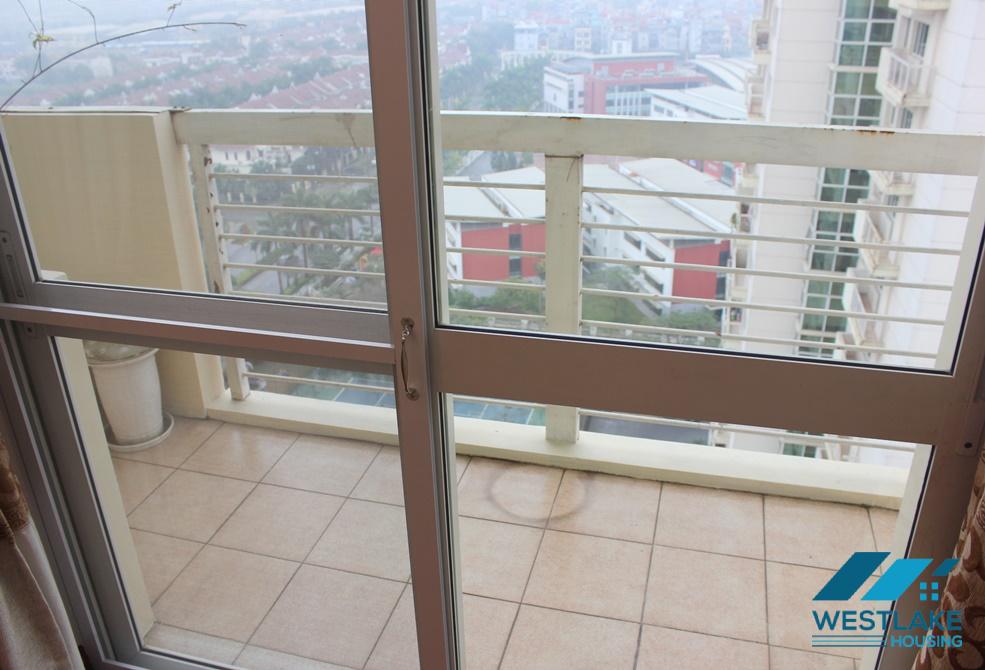 Four bedrooms apartment for rent in E building, Ciputra, Tay Ho ward, Hanoi