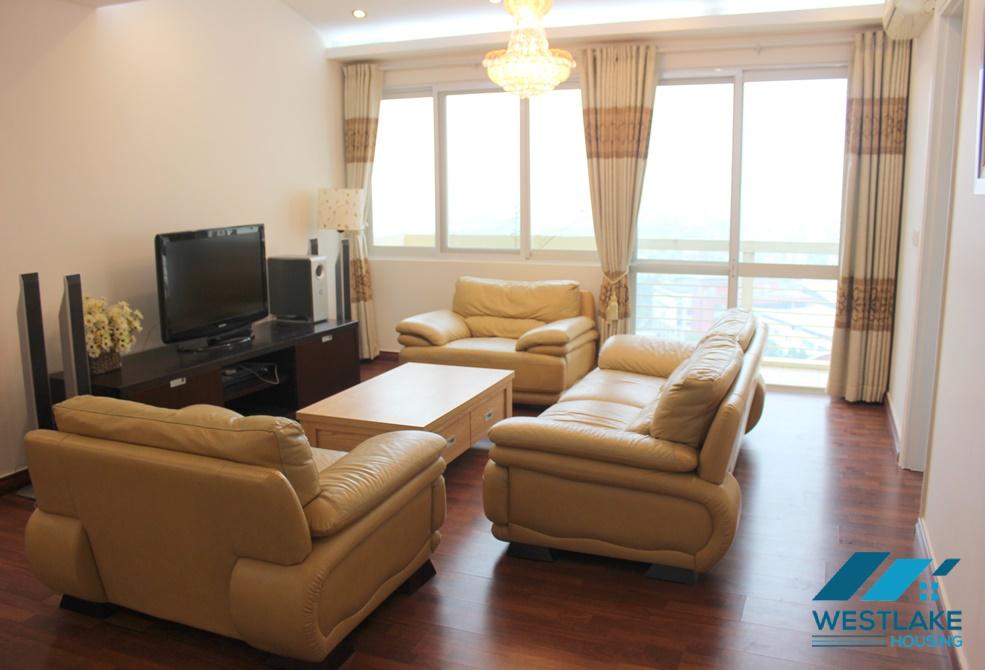 Four bedrooms apartment for rent in E building, Ciputra, Tay Ho ward, Hanoi