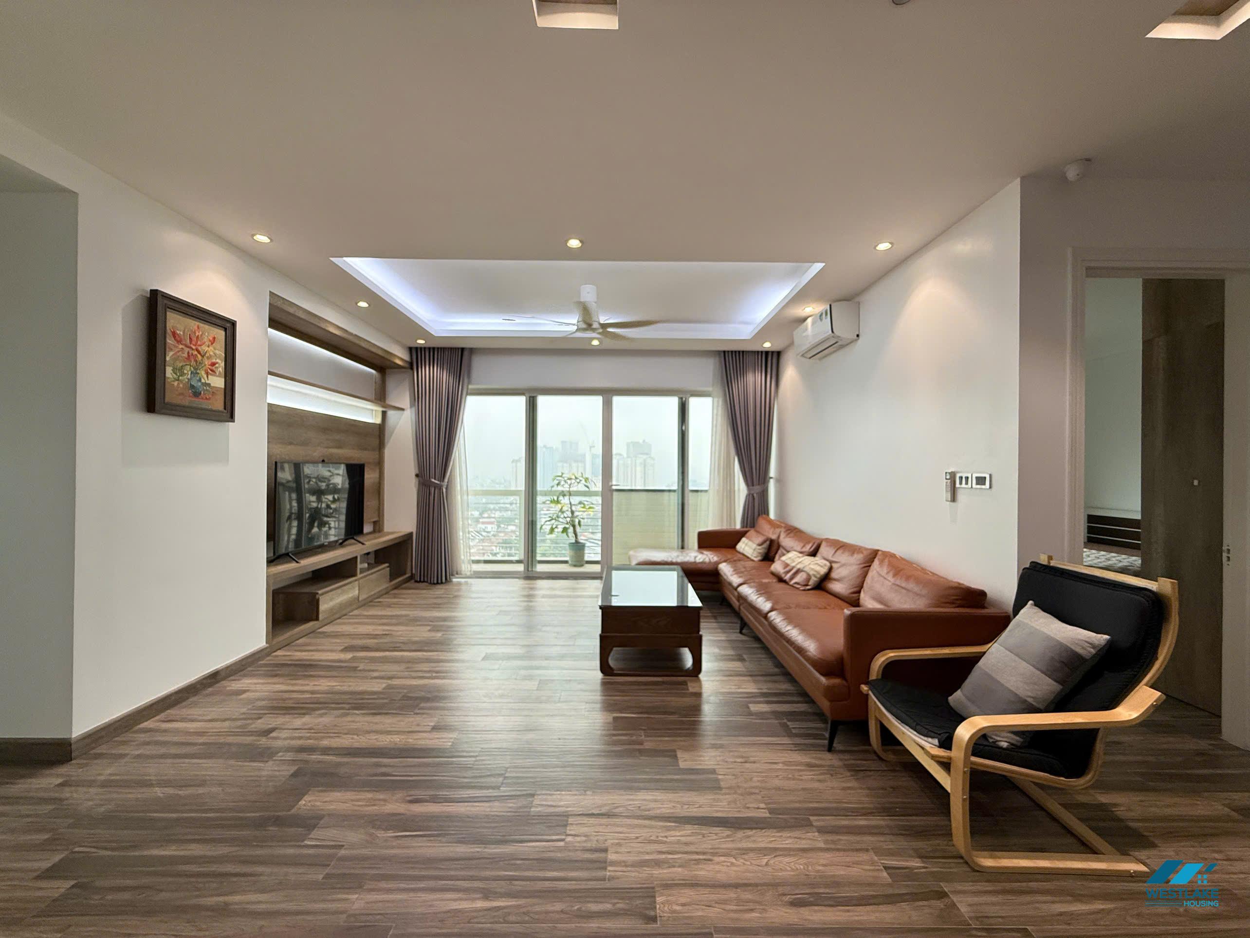 Spacious 3 bedrooms apartment for rent in Ciputra international city, Hanoi, Vietnam