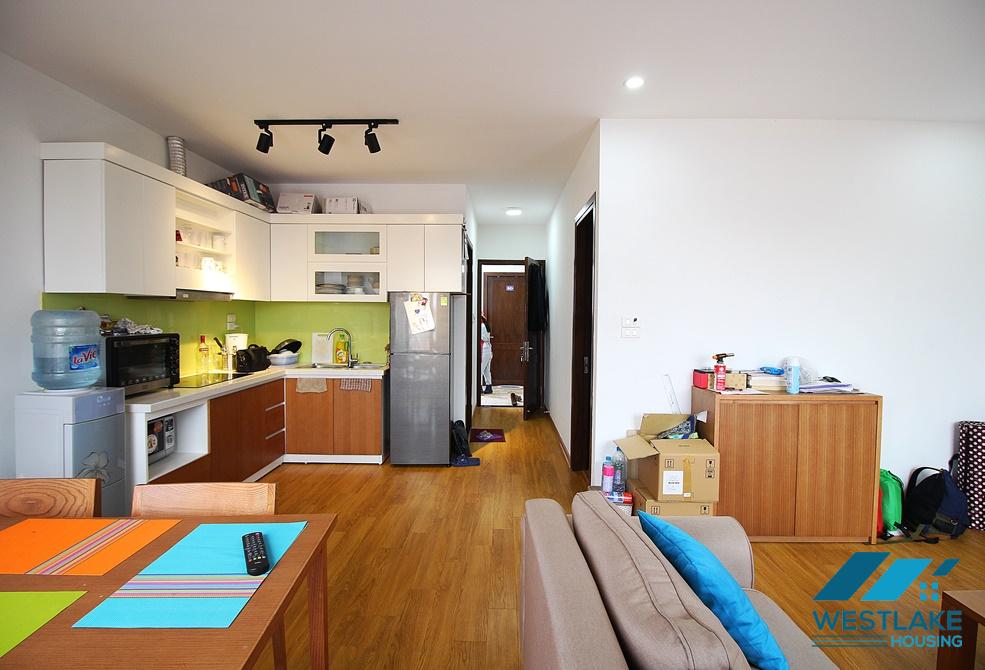 A bright apartment with big balcony for rent in Nghi Tam, Tay Ho