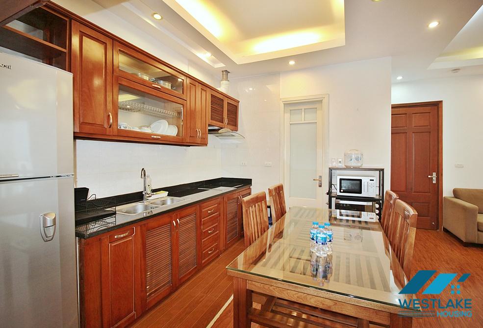 Affordable price 02 bedrooms apartment for rent in Tu Hoa area, Tay Ho, Ha Noi