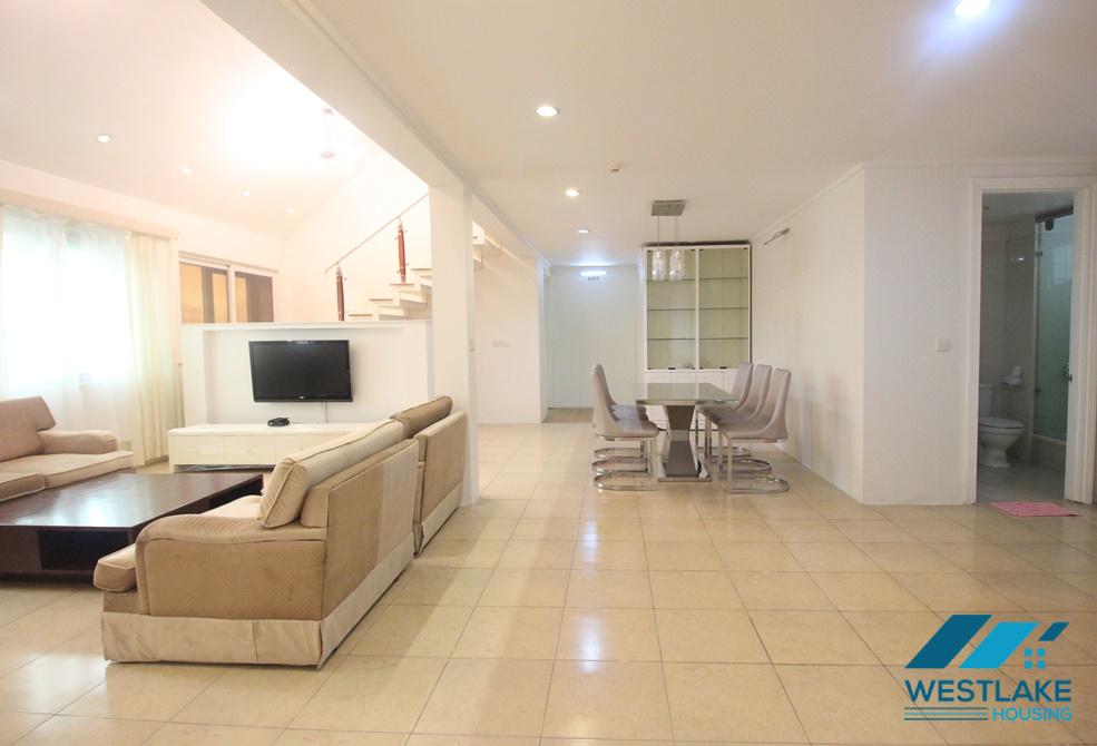 Nice duplex apartment for lease in E tower Ciputra, Tay Ho, Ha Noi