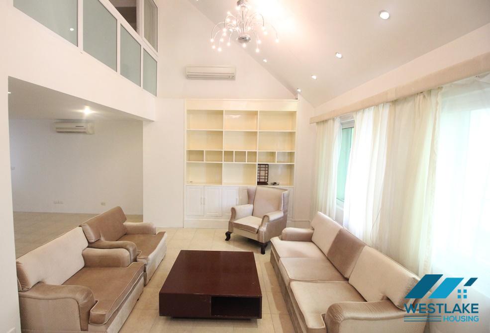 Nice duplex apartment for lease in E tower Ciputra, Tay Ho, Ha Noi