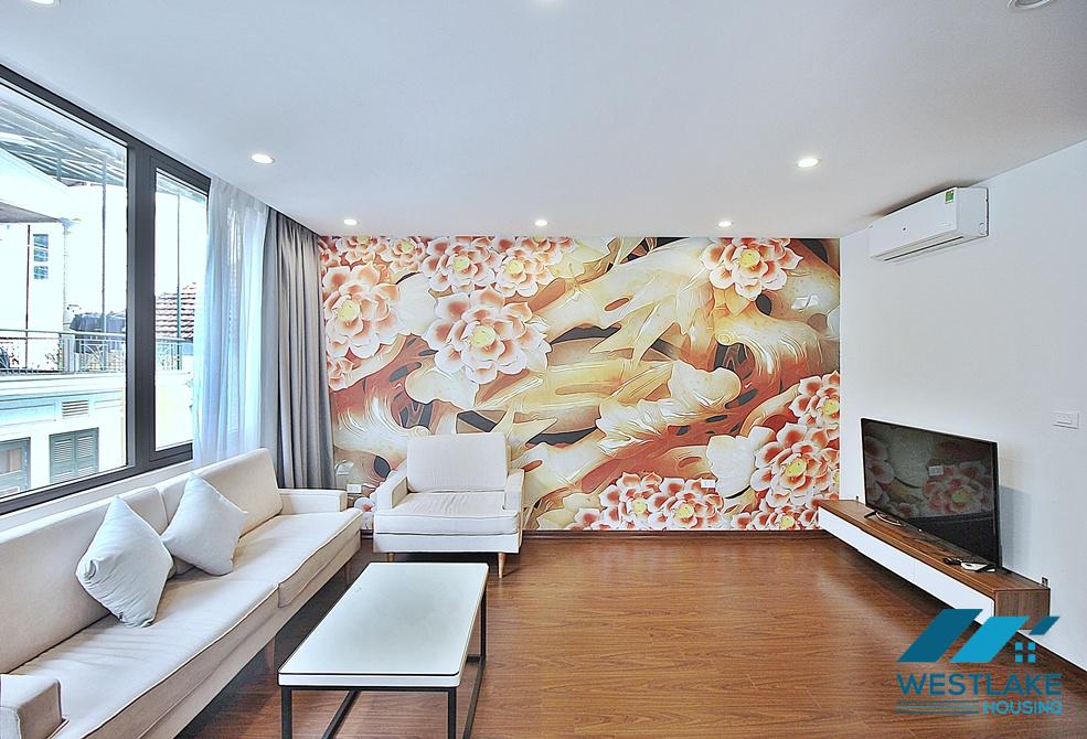 Cheap price 02 bedrooms apartment for rent in Tu Hoa area, Tay Ho, Ha Noi