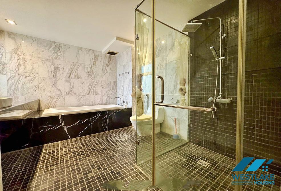 Unfurnished 4 bedrooms house for rent in To Ngoc Van st, Tay Ho ward, Ha Noi