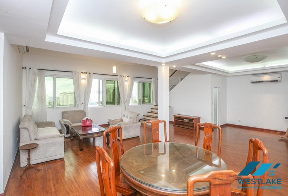 Beautiful and modern penthouse for rent in Ciputra, Tay Ho, Ha Noi