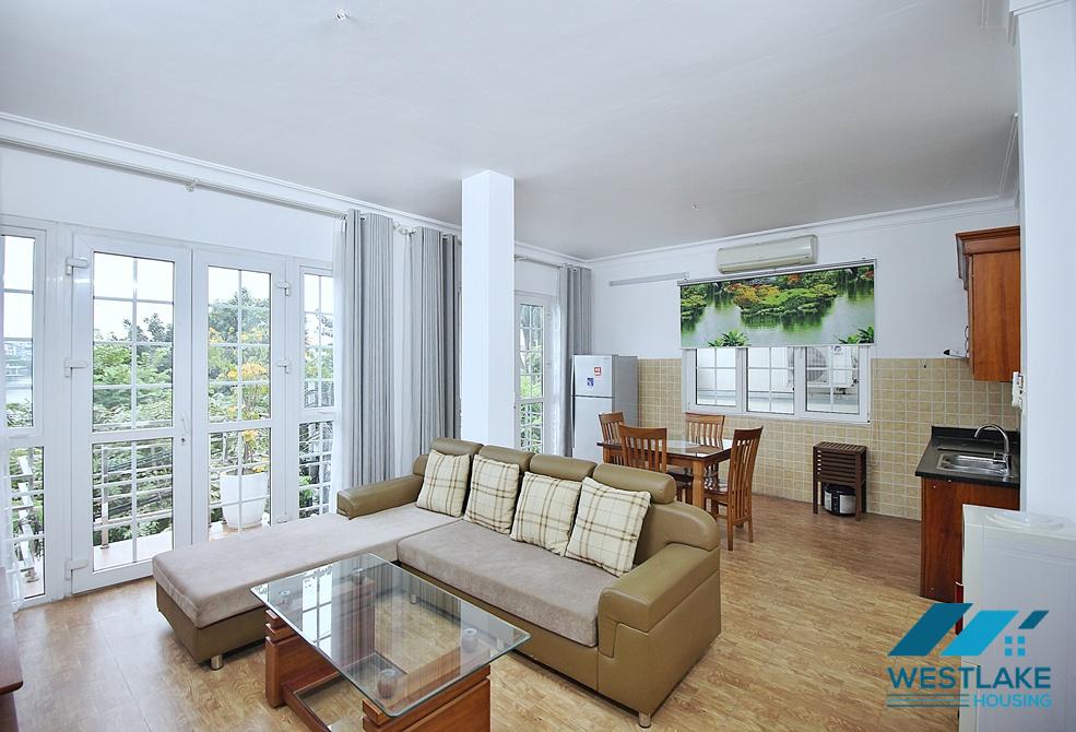 A spacious 01 bedroom with nice view in Tu Hoa area, Tay Ho, Hanoi