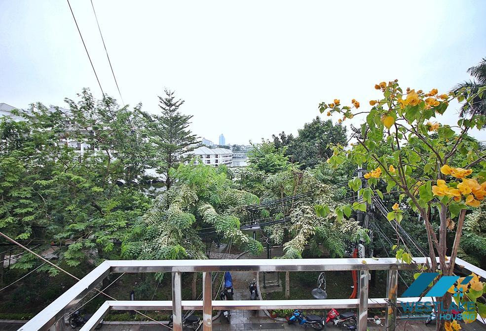 A spacious 01 bedroom with nice view in Tu Hoa area, Tay Ho, Hanoi