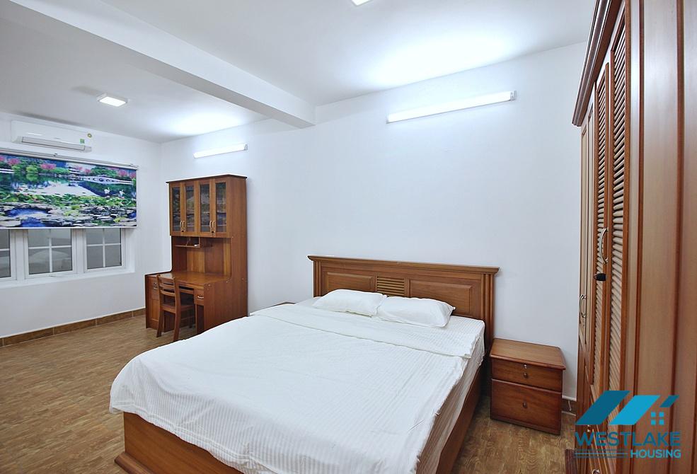 Spacious one bedroom apartment with lake view for rent in Tay Ho, Ha Noi