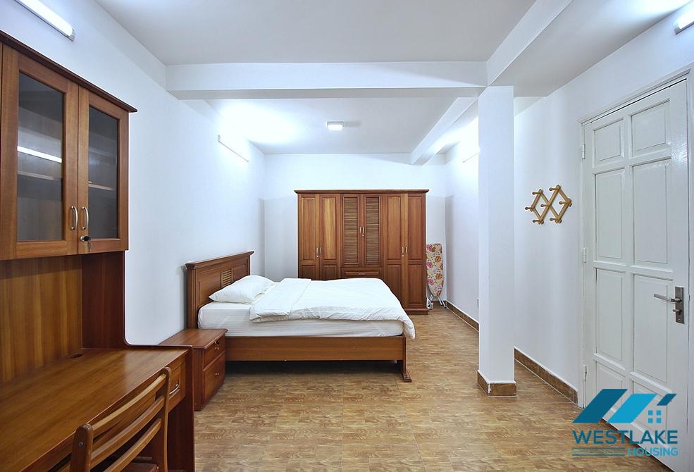 Spacious one bedroom apartment with lake view for rent in Tay Ho, Ha Noi