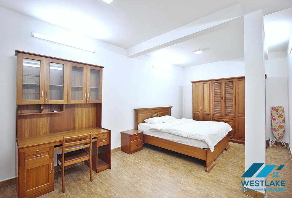 Spacious one bedroom apartment with lake view for rent in Tay Ho, Ha Noi