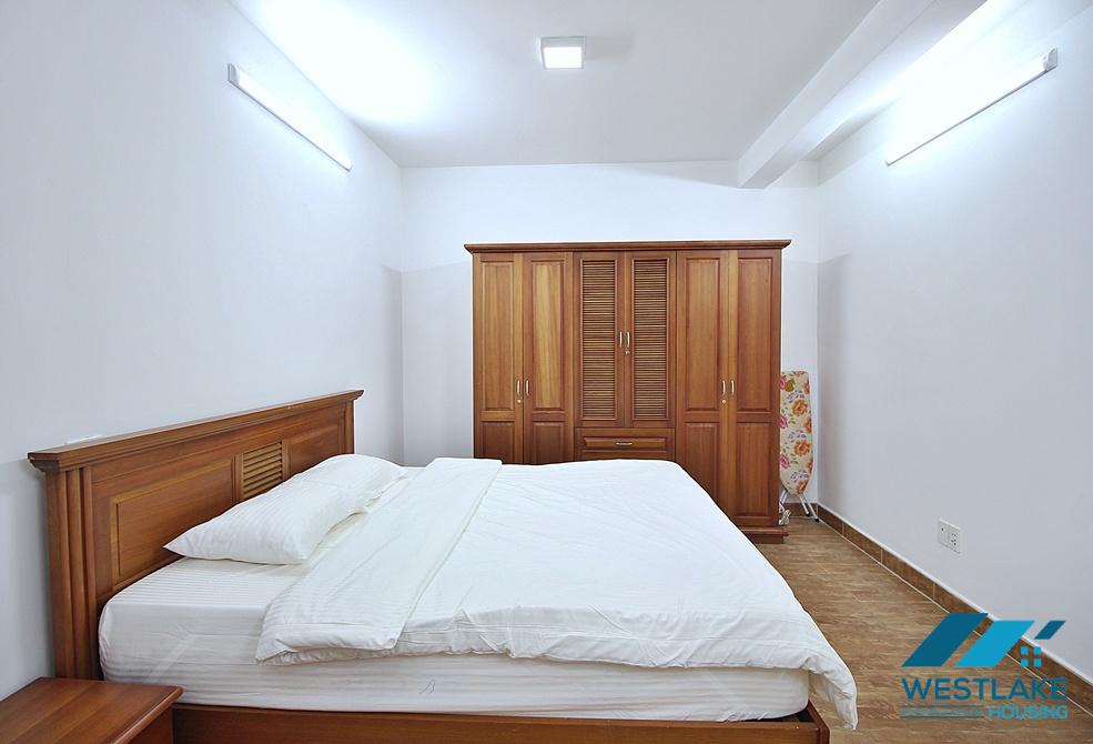 Spacious one bedroom apartment with lake view for rent in Tay Ho, Ha Noi