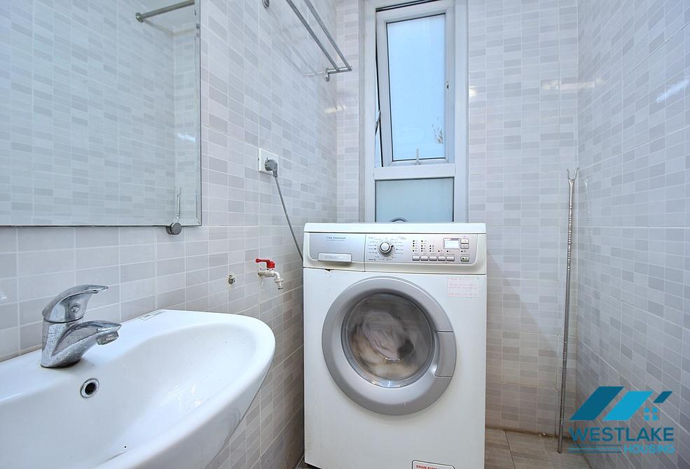 Spacious one bedroom apartment with lake view for rent in Tay Ho, Ha Noi