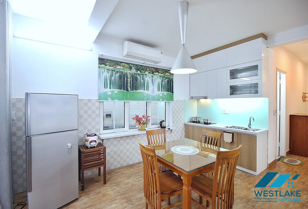 Spacious one bedroom apartment with lake view for rent in Tay Ho, Ha Noi