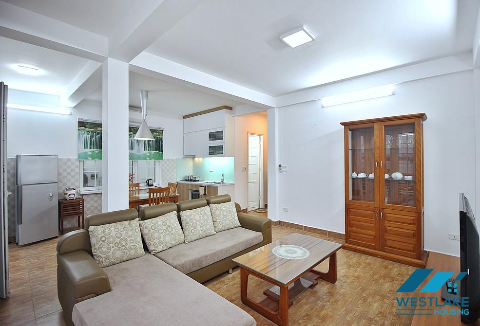 Spacious one bedroom apartment with lake view for rent in Tay Ho, Ha Noi