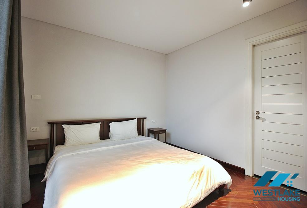 Spacious and modern 02 bedrooms apartment on 1st floor for rent in Tay Ho, Ha Noi