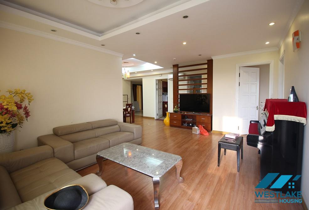 4 bedroom apartment for rent in Ciputra, Tay Ho ward, Ha Noi