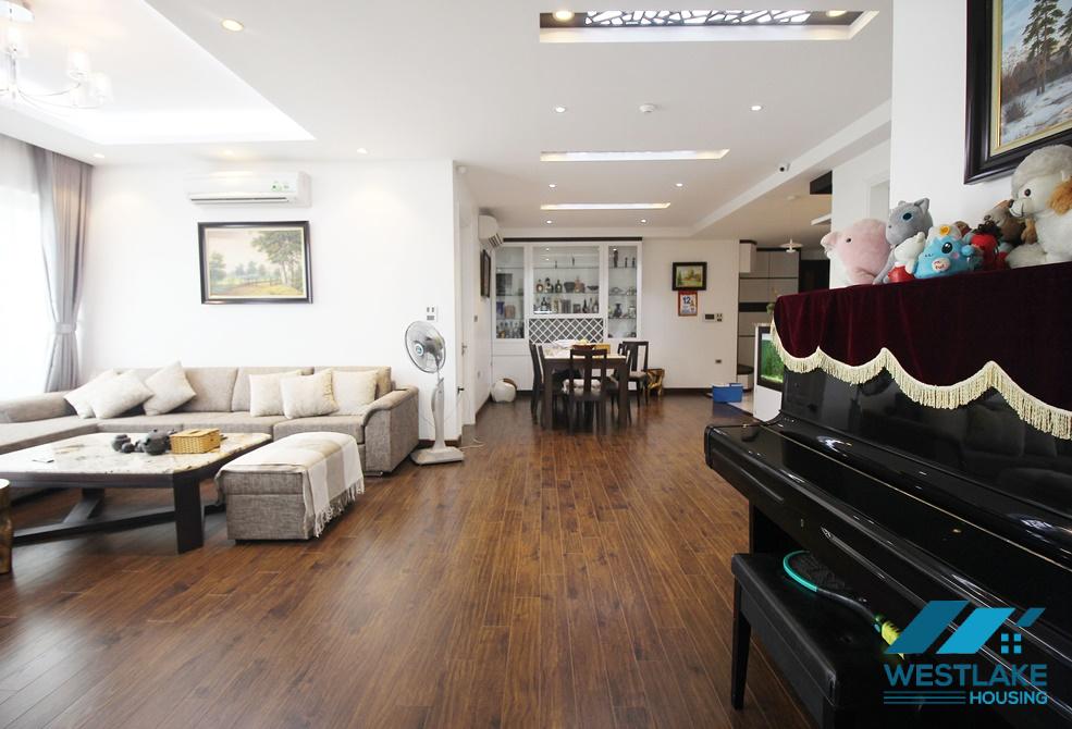 Three bedrooms apartment for rent in E building Ciputra, Ha Noi