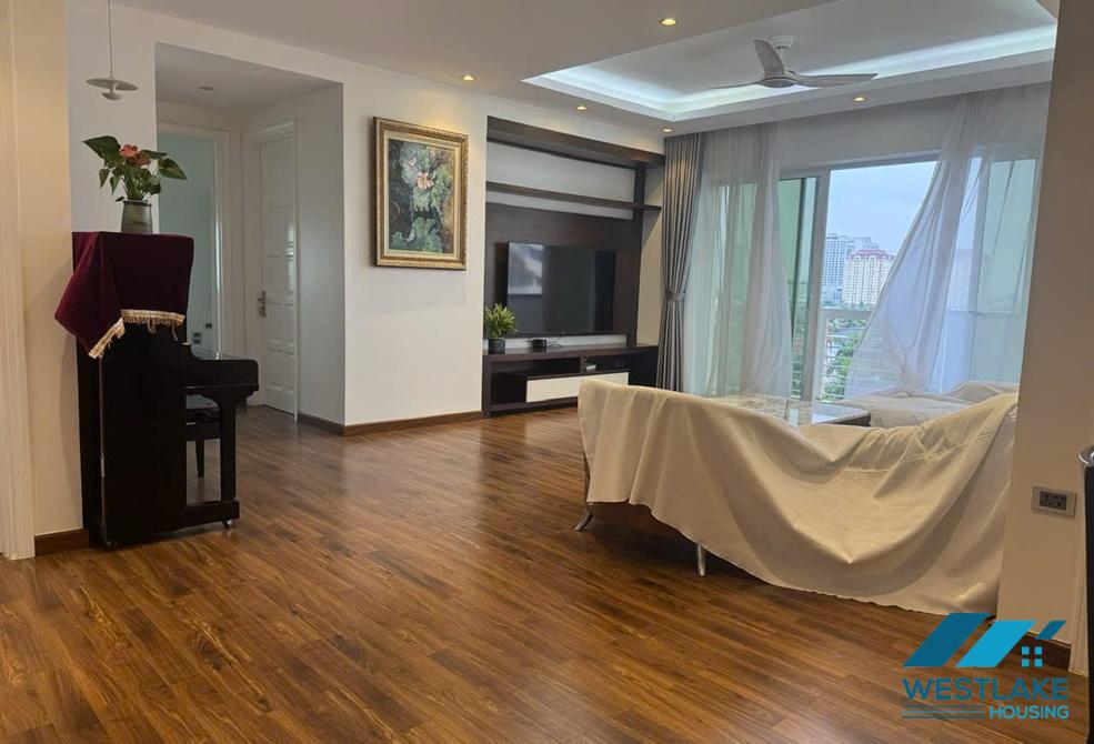 Three bedrooms apartment for rent in E building Ciputra, Ha Noi