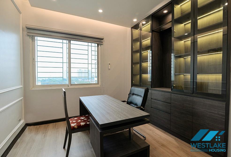 A lovely 4 beds apartment for rent in E building, Ciputra, Tay Ho ward, Ha Noi A lovely 4 beds apartment for rent in E building, Ciputra, Tay Ho ward, Ha Noi
