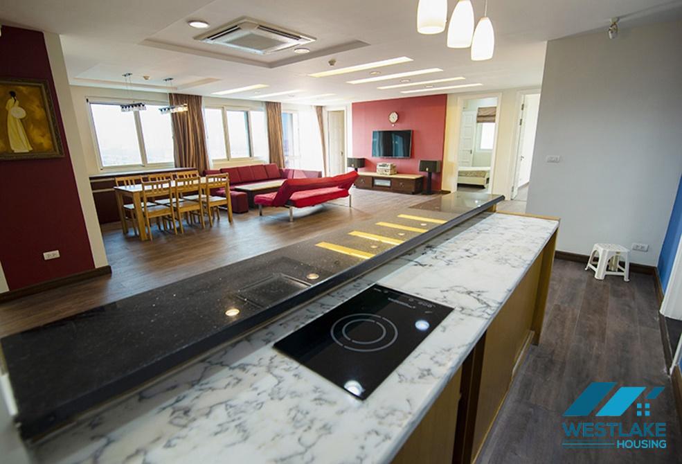 Spacious five bedrooms apartment for rent in E building, Ciputra, Tay Ho, Ha Noi Spacious five bedrooms apartment for rent in E building, Ciputra, Tay Ho, Ha Noi