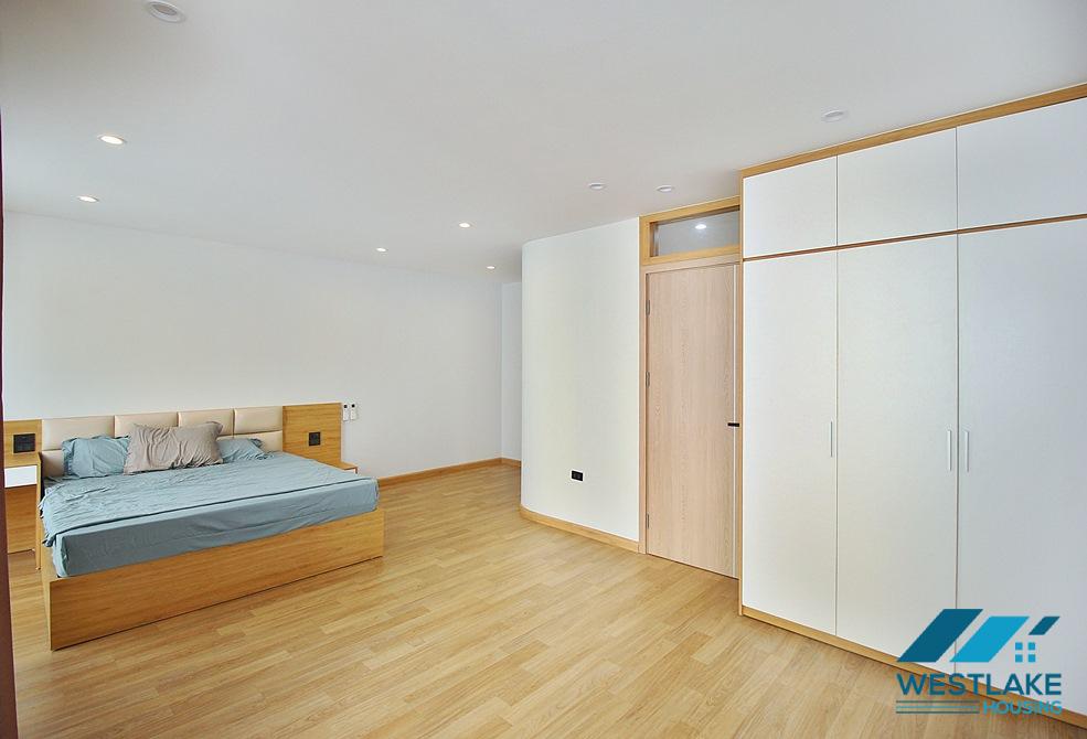 Modern and spacious one bedroom apartment for rent in Lac Long Quan area, Ha Noi