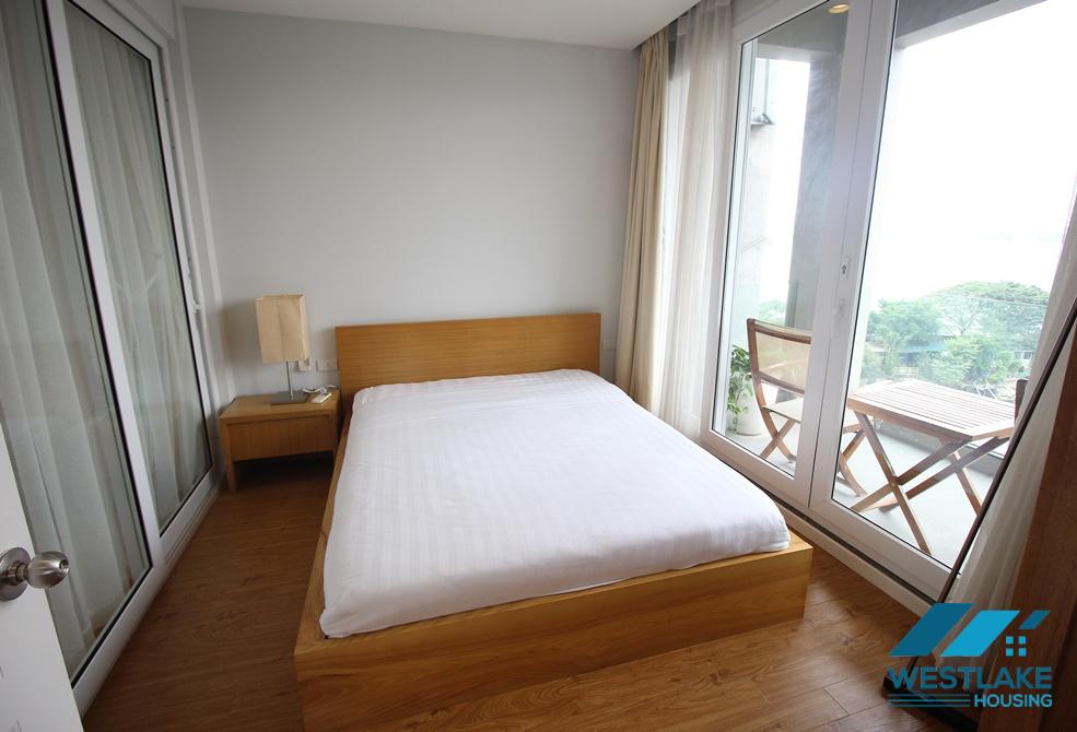 Nice 02 bedroom lakeside apartment for rent in Tay Ho, Ha Noi