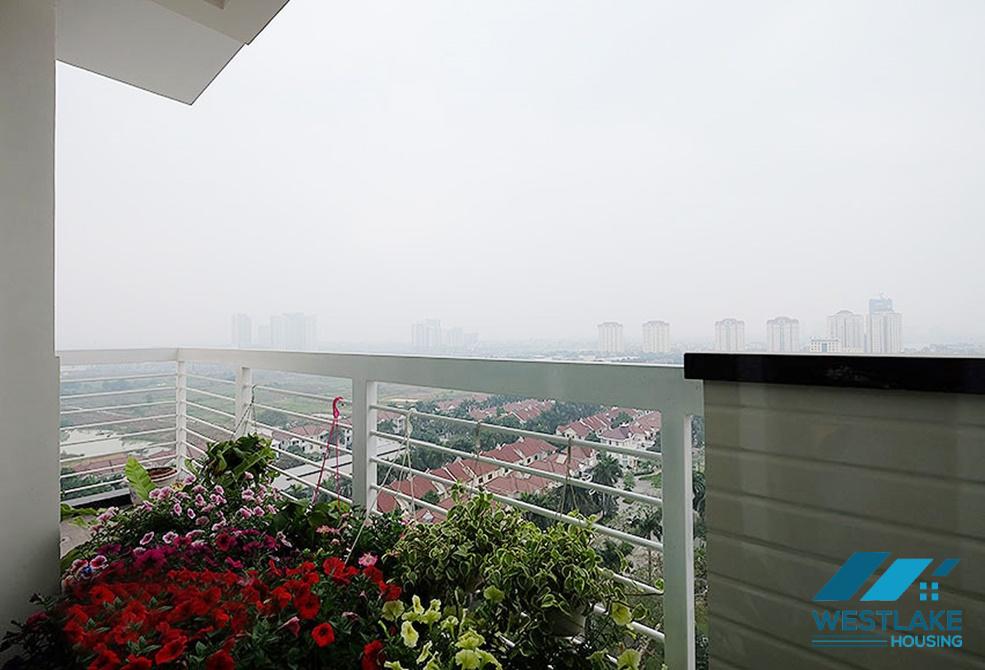 A nice and new 3 bedroom apartment for rent in Ciputra, Tay ho, Ha noi