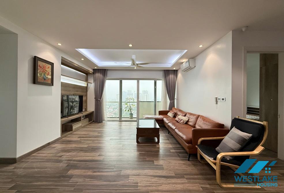 A nice and new 3 bedroom apartment for rent in Ciputra, Tay ho, Ha noi