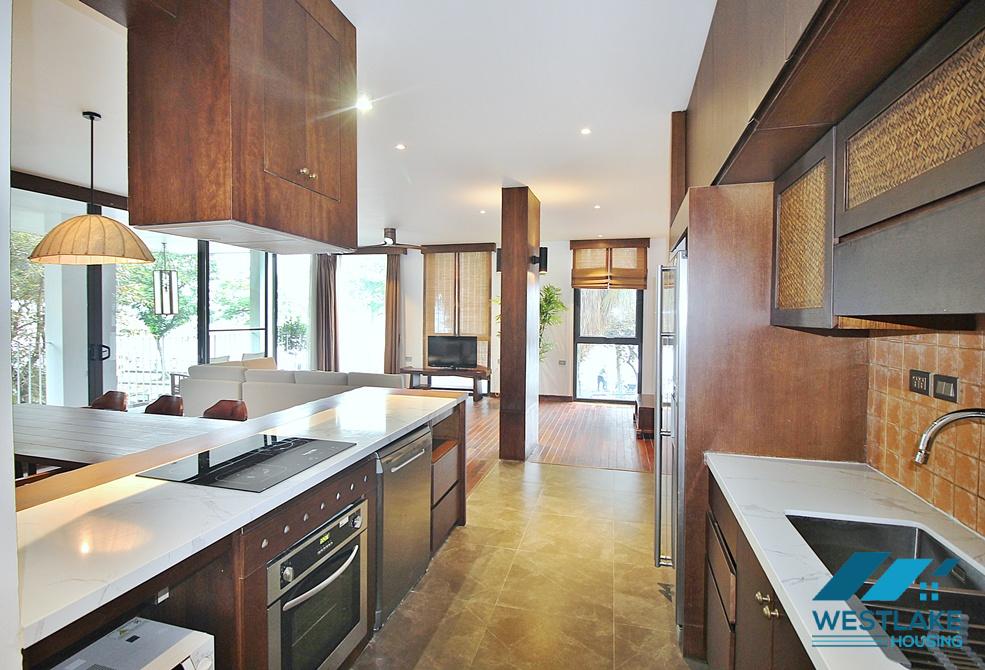 Gorgeous 3 bedrooms apartment with beautiful lake view in Tay Ho, Ha Noi