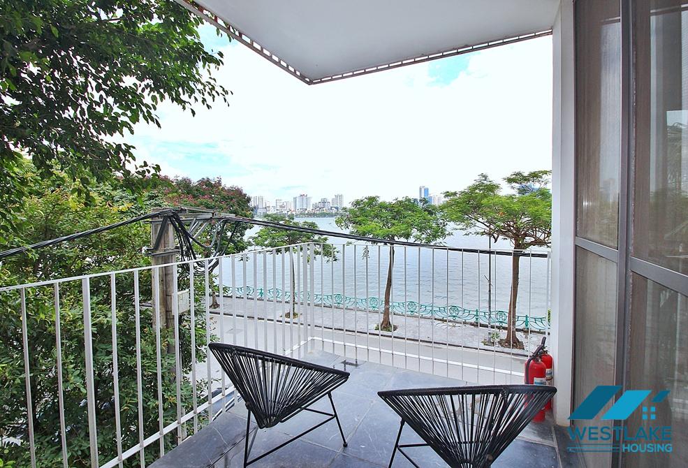 High quality 04 bedrooms apartment for rent in Xom Chua area, Tay Ho, Hanoi