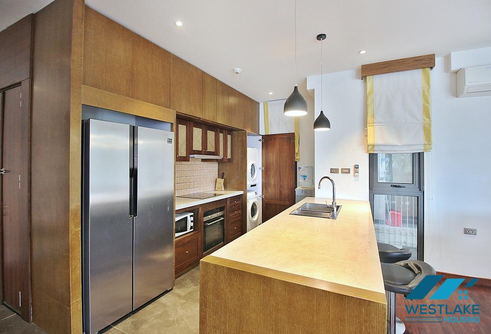 High quality 04 bedrooms apartment for rent in Xom Chua area, Tay Ho, Hanoi