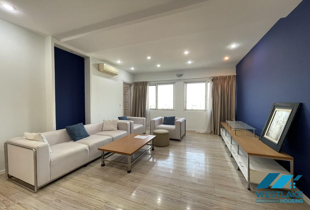  High floor apartment fully furnished new modern four bedrooms for rent E4 ciputra