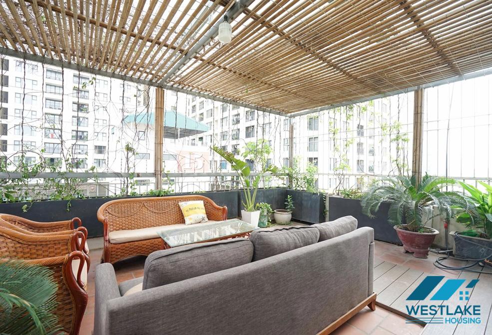 Nice 03-bedroom duplex apartment for rent in Tay Ho, Ha Noi