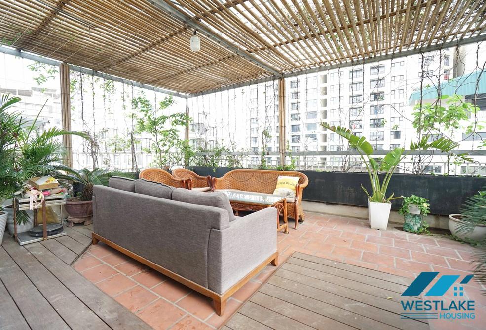 Nice 03-bedroom duplex apartment for rent in Tay Ho, Ha Noi