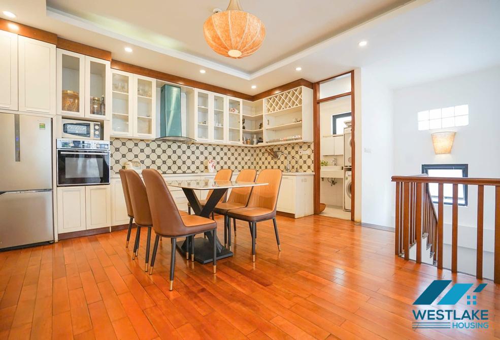 Nice 03-bedroom duplex apartment for rent in Tay Ho, Ha Noi