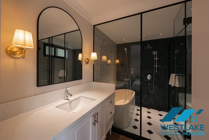 Brand new and modern 03-bedroom apartment with amazing lake view for rent in Tay Ho, Ha Noi